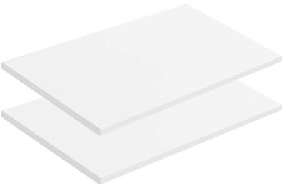 mokebo® Einlegeböden für Kleiderschränke aus Holz 'Die Kleiderheld' in weiß, in 76.5x1.50x47.5 (B/H/T in cm)