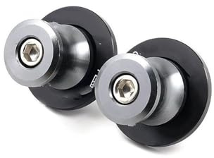 NFNVEKESD Diábolos para Moto para Suzu&ki para GSXS 750 para GSXS 950 para GSXS 1000 GT para GSX-S 750 950 1000 GT Tornillos M8 Soporte Deslizador Carrete basculante Motocicleta(Grigio)