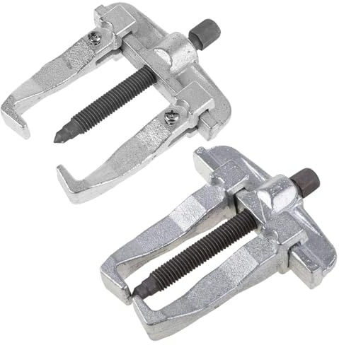 YIZITU Herramienta de extracción de espacios estrechos de 200 mm, extractor de engranajes de 2 mandíbulas para motocicleta, polea de engranaje de mandíbula automática, extractor de rodamientos de buje