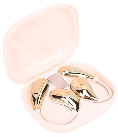 YUEHISY AI -översättning öronsnäckor, Bluetooth Realtid med 164 Språk, 7 översättningslägen, 36h Uppspelning, för Reseföretagslärande (hudfärg)