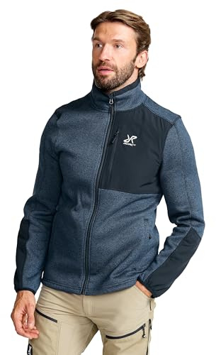 RevolutionRace Northbound Fleece Jacket für Herren, Outdoor-Fleecejacke, perfekt zum Wandern, Deep Navy, L