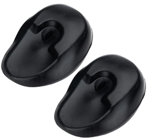 Cubreorejas para tinte para el cabello, protección contra el calor, orejeras de tinte, protectores de silicona para permanente, protector de ducha, impermeable, protector de auriculares para salón de