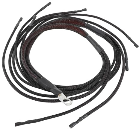 VGEBY Connecteur de Bougie de Préchauffage, Câble d'alimentation en Métal ABS pour F-450 7,3 L IDI Non Turbo, Démarrage amélioré et Installation Facile pour Camions