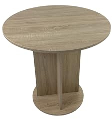 Schömig 24/7 Esszimmer Tisch Rund 79cm säulen Tisch Sonoma