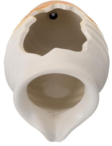 Holibanna Sputacchiera Per Stagno in Vaso Di Ceramica Statua Decorativa Per Fontane e Acquari Ornamentazione Fai Da Te Per Giardini Interni Ed Esterni