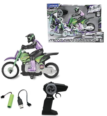LEXIBOOK, Crosslander RC Motorcycle, RC18LXB