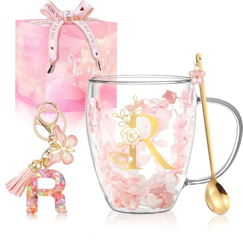 Tazza da caffè in vetro da donna, regalo di compleanno unico per donne, tazze da tè espresso, amicizia, nuova casa, regalo di inaugurazione della casa, simpatiche tazze in vetro a doppia parete, roba
