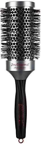Olivia Garden Rundhaarbürste Pro Thermal T53, antistatische Rundbürste mit wärmespeicherndem Aluminium-Körper, 53/ 75 mm