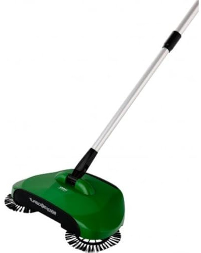 XSQUO Useful Tech Turbo Scopa Inerziale Smart Sweeper, Alluminio, Verde, 89 x 20,50 x 10 cm