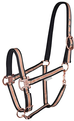 WALDHAUSEN Halfter Shine, WB, schwarz