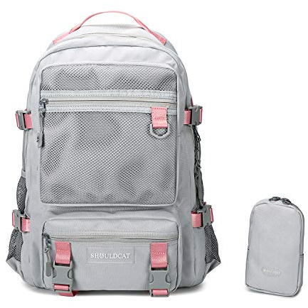 FANDARE Unisex ryggsäckar vardaglig dagväska älskare skolväska flicka pojke högskola ryggsäck ryggsäck bokväska med pennfodral för tonåringar utomhus resor shopping fest camping ryggsäck hållbar