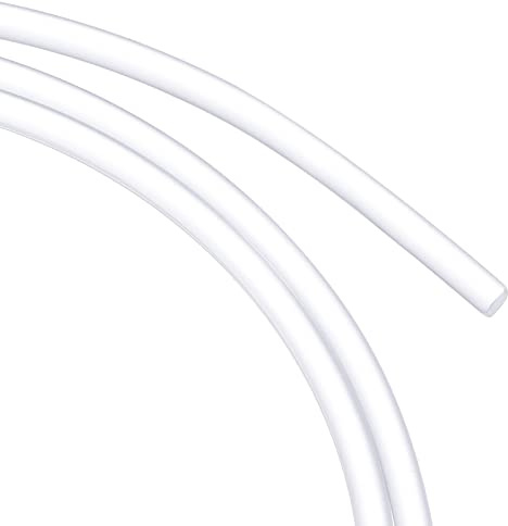QUARKZMAN Fibre Ottica PMMA Lato Brillio Fibre Illuminatore Luce Ottica Cavo Brillio con 4mm LED Luce Guida Fonte per Fai-da-Te Custodia KTV, [Trasparente, 1M]