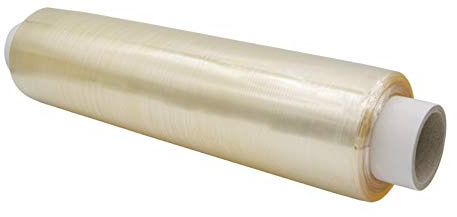 Virsus Pellicola Alimenti 302 Metri Pellicola Trasparente NUDA, Rotolo Alimentare Professionale Ideali in cucina e per usi alimentari in generale (9 Rotoli)