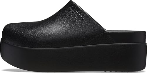 Crocs Dylan Platform Clog, Mule Platform skor dam Mule, Svart, 35 EU