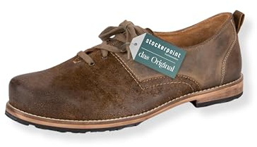 Stockerpoint Men's John Oxford Haferl Shoes, Light Brown Spotted, 40 EU, Tan Specked, 8 UK