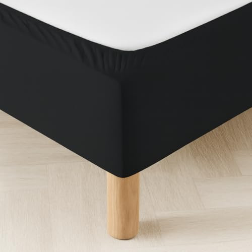 Basskydd 140 x 200 svart - mjukt och stretchigt tyg - gjort oförstörbart - lätt att installera