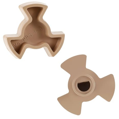 Mabor 2Pcs Microwave Turntable Spinner, Microwave Turntable Coupler Replacement Parts of Guide Support Accessories for Microwaves Plates, Shaft Length 0.57 inch