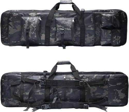 Custodia Fucile,Borsa Militare,Borsone Tattico,Borsa Porta Softair Fucile,Borsa Porta Armi Poligono,Custodie Per Carabine Con 5 Tasche Esterne Utilizzato Per Riporre Carabine,Fucili A,81CM