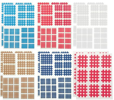 JAZOKA 96 Pcs grid-shaped patches, Instant Itch Relief from Mosquito Bites, Ticks, sandflies, Midges. Reduces Swelling and is Child Friendly. Chemical Free.