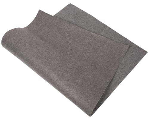 FELTECHELECTR Estera Absorbente de Aceite para Garaje Alfombra Antideslizante de Fieltro Resistente y Duradera para Debajo del Coche Protege Suelos y Facilita Reparación Automotriz