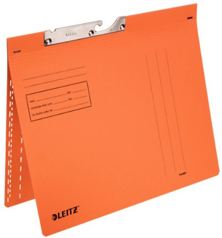 LEITZ Pendelhefter, A4, kaufm‰nnische Heftung, orange VE = 50