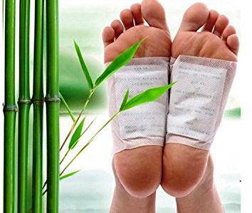 Black Forest Spa® - 100 parches de desintoxicación Kinoki para pies, con hierbas naturales – Juego de 50 días