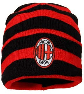 AC Milan Berretto Invernale Bicolore