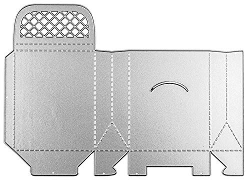 Plantilla de troquelado, caja plegable 2, 17,5 cm x 12,2 cm