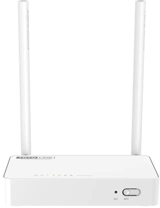 Totolink N300RT V4 | Router WiFi | 300Mb/s, 2,4GHz, MIMO, Botón WPS, Multi-SSID. Router Inalámbrico, Seguridad WEP, WPA, WPA2 y WPA-Mixed de 64/128 bits, 2 Antenas, Router Largo Alcance, Blanco