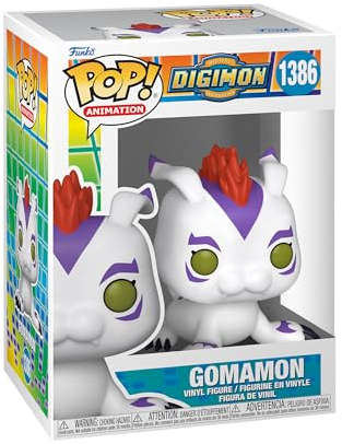 Funko Pop! Animation: Digimon - Gomamon - Vinyl-Sammelfigur - Geschenkidee - Offizielle Handelswaren - Spielzeug Für Kinder und Erwachsene - Anime Fans - Modellfigur Für Sammler und Display