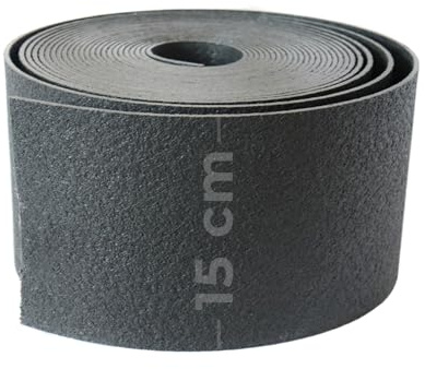 Jardiprotec Bordure, Bordure de Jardin Flexible en Plastique recyclé, Gris, 15cm x 10m