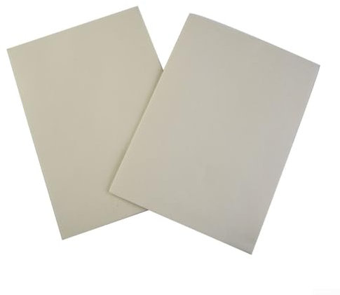 Papel de junta de fibra cerámica de alta temperatura de 210 mm x 297 mm x 3 mm, hoja de aislamiento ignífugo para estufa de leña (A)