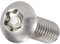 TOOLCRAFT 888790 Linsenkopfschraube M6 20 mm Torx-Profil mit Zapfen DIN 7380 Edelstahl A2 10 Stück