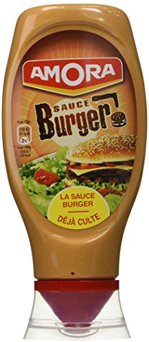 Amora Sauce Burger 448 g - Lot de 4