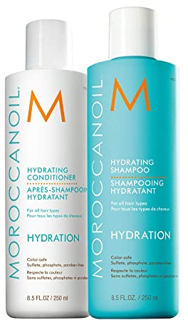 Moroccanoil Feuchtigkeitsspendender Shampoo und Conditioner, 250 ml