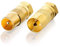 SEBSON SAT Antenne Adapter Set - 1x F-Stecker auf Koax Stecker (IEC), 1x F-Stecker auf Koax Buchse (IEC) - Antennenkabel Adapter