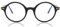 Tom Ford FT5834-B Blaulicht Block 001 47 Neue Männer Brillen, Schwarz glänzend, 47 EU
