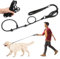 Slip Lead for Dogs, Dog Leashes with Anti-Pull Strong Adjustable Nylon Comfy Handle, Thin Dog Lead Strong Sturdy Anti-Choking Nylon Training Rope for Puppy Small Medium Large Dogs Outdoor