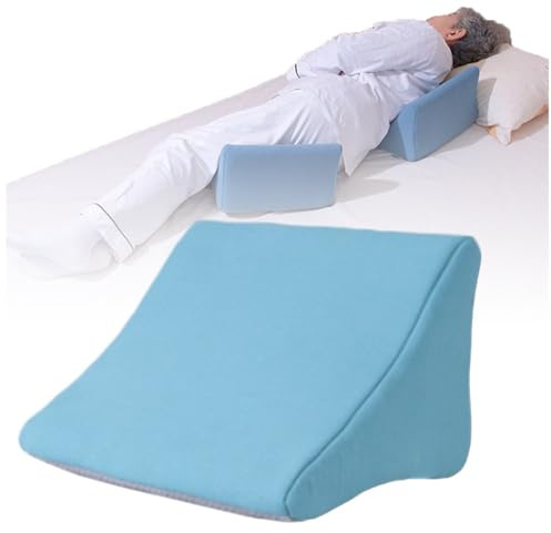 HUTRADE Cuscino Lombare per Sedia A Rotelle, Supporto Laterale per Sedia A Rotelle Triangolare in Fibra 4D Cuscino Ortopedico Wedge for Individuals Unable To Sit Upright in Wheelchairs