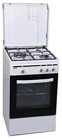 Rommer Cocina VCH-350 FG BUT Gas Butano Horno Blanco