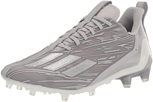 adidas Adizero, Scarpe da Football Uomo, Grigio Argento Bianco Metallizzato, 50 2/3 EU
