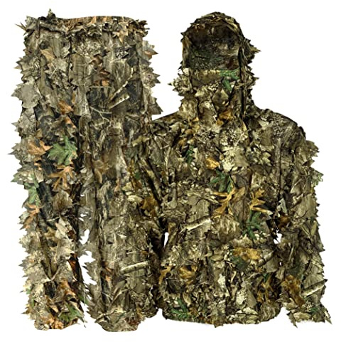 Titan 3D Outfitter Series, Hunting Gear Suit, Camo Hunting Suits, Breathable Leafy Jacket, Lightweight and Breathable, 2X/3X, Realtree Edge Pattern