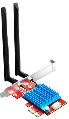 BZIZU WiFi 7 PCIE Card for Desktop PC,Ultra-Fast 9.3Gbps, Intel BE200, Tri-Band 320MHz,Latest Bluetooth 5.4,Ideal for Gaming Streaming,Windows 10/11 64bit