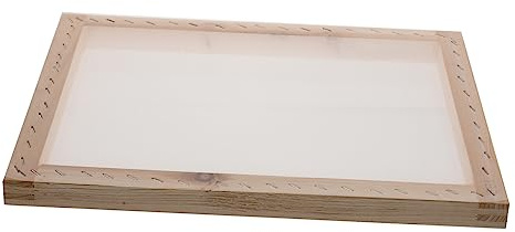 BELLIFFY Telaio in Legno Per Serigrafia Pratico Strumento Per Principianti Per Serigrafia Telaio Stampa