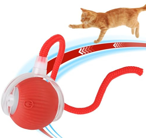 Balle Interactive Balle Jouet Interactif Intelligente pour Chat et Chien