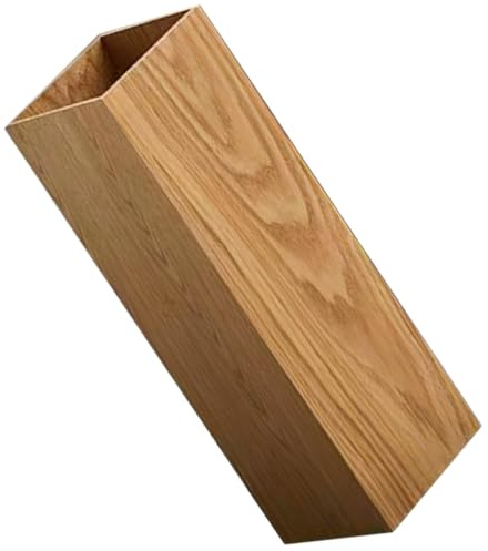 UKCOCO Rangement pour Parapluies Bois Seau de Rangement Support à Parapluies Tonneau pour Maison ou Bureau