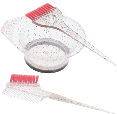 MAGICLULU Kit de Tinte Cabello Pinceles y Tazón para Mezclar, Cepillos de Cerdas Suaves para Coloración en Peluquerías y Uso Doméstico