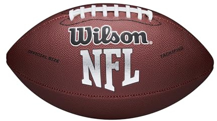 WILSON NFL MVP Football - Junior Size, Brown