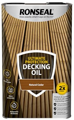 Ultimate Decking Oil Natural Cedar 5L [37298]