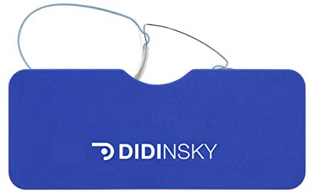 DIDINSKY Gafas de lectura sin patillas graduadas para hombre y mujer transparentes. Gafas de presbicia para hombre y mujer retro o vintage para vista cansada. 4 colores y 5 graduaciones – LOUVRE